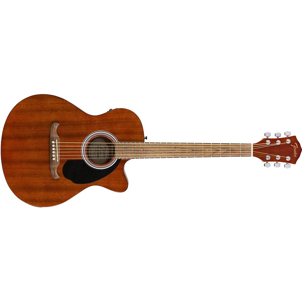 Fender 0971253522 Concert Cutaway Electronics FA135CE Mahogany Acoustic Guitar