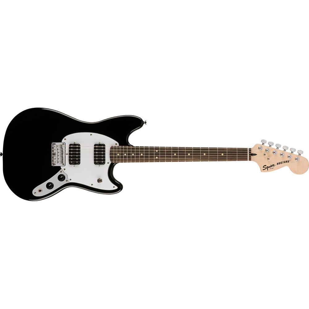 Fender 0371220506 Squier Bullet Mustang Strat HH Black Electric Guitar