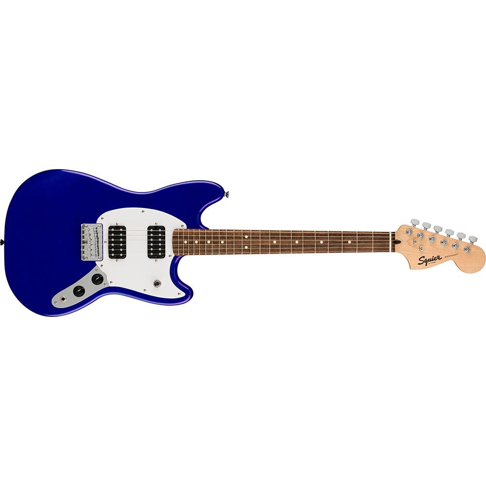 Fender 0371220587 Squier Bullet Mustang Strat HH Imperial Blue Electric Guitar