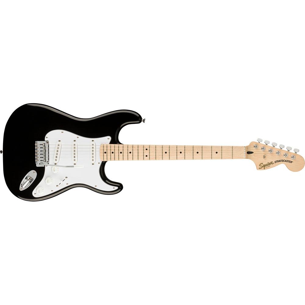 Fender 0378002506 Squier Affinity Strat Maple Black Electric Guitar