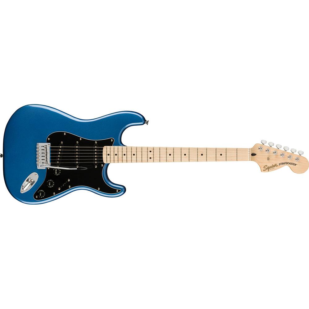 Fender 0378003502 Squier Affinity Strat Maple Lake Placid Blue Electric Guitar