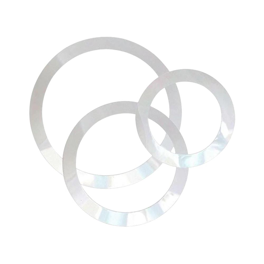 Remo DM-0579-00 5",7", 9" White DynamO Pack