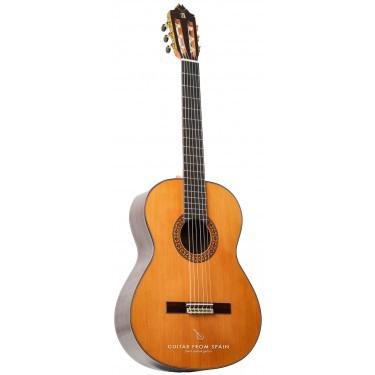 Alhambra 8P Ebony Rosewood Nylon-string Classical Guitar with Cedar Top Natural Classical Guitar