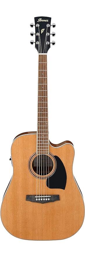 Ibanez PF17ECE-LG 6 -Strings Right-Handed Natural High Gloss Semi Acoustic Guitar