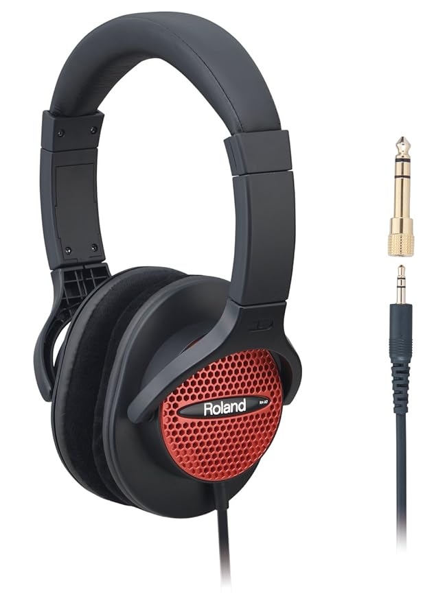 Roland RH-A7-RD Open-Air Monitor Headphones Red