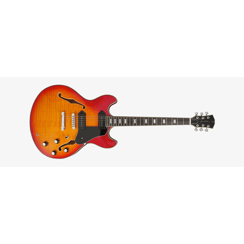 Sire H7V CS Semi Hollow Larry Calton H7 Cherry Sunburst Electric Guitar