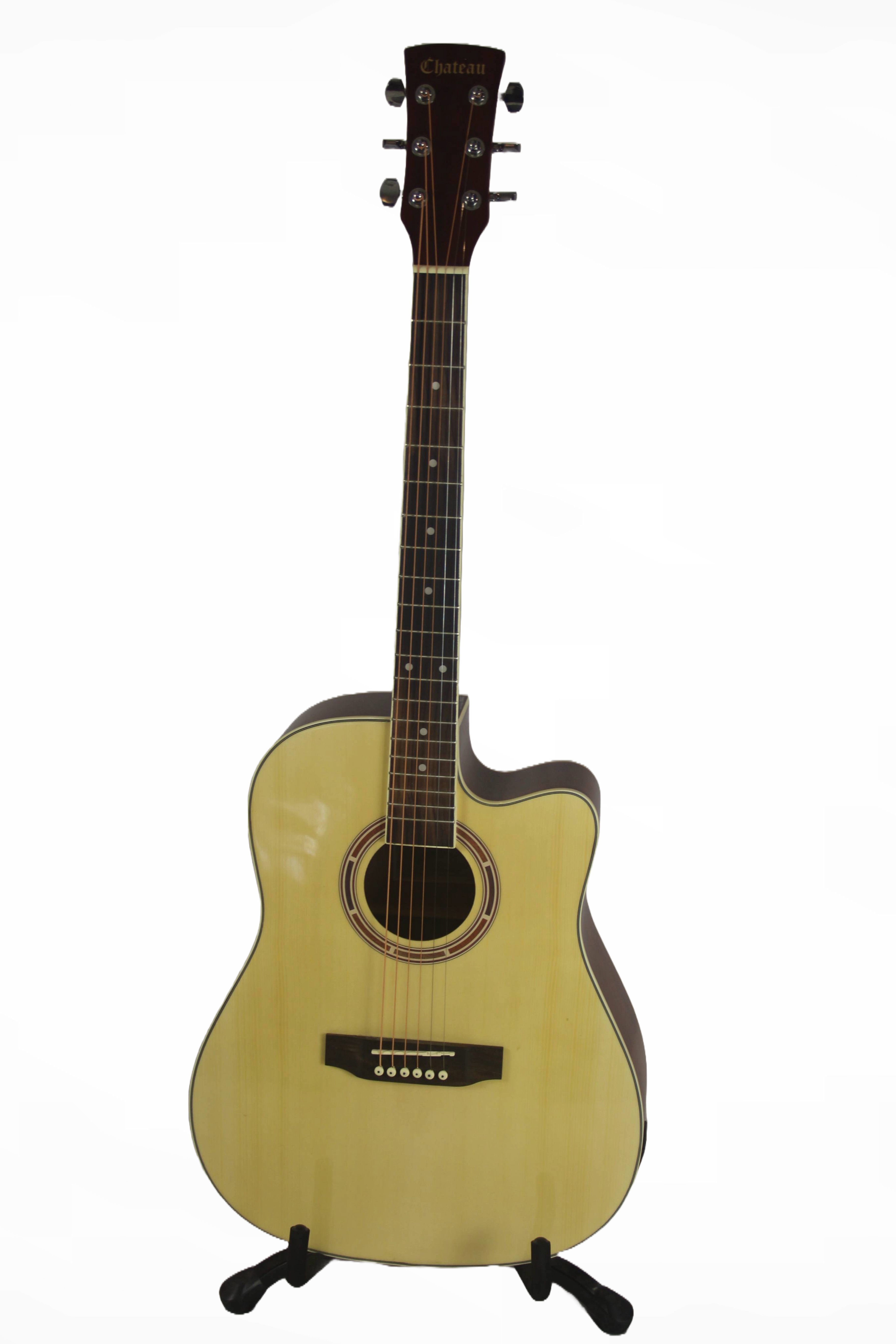 Chateau F121CE 41G Acoustic Guitar - Natural with EQ MT-03
