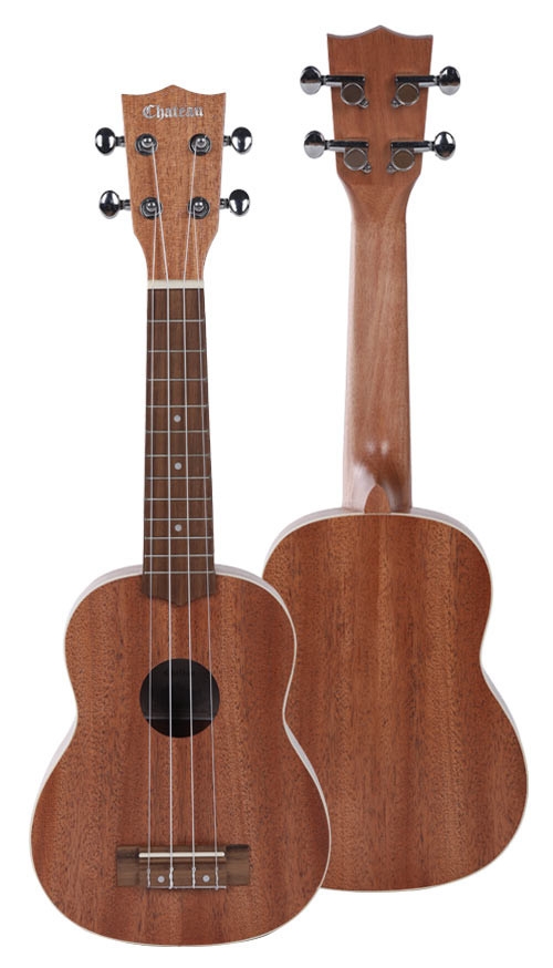 Chateau MAS01 SOP Ukulele, Mahogany TBS with bag